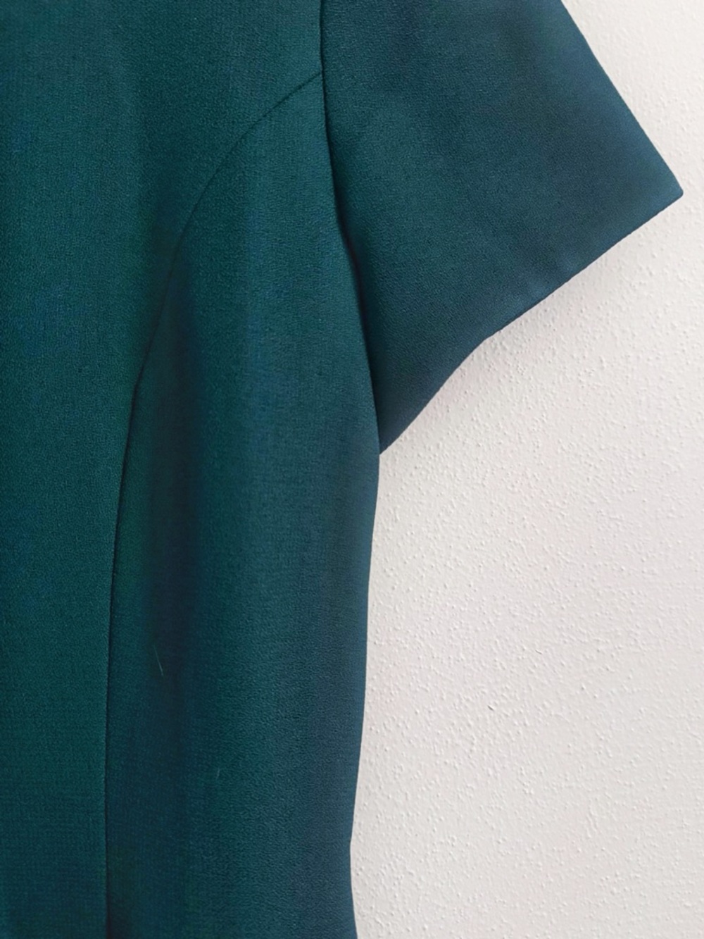Maggy London Green Lace Detail Sheath Midi Dress Size 10 Elegant Formal - Picture 5 of 8